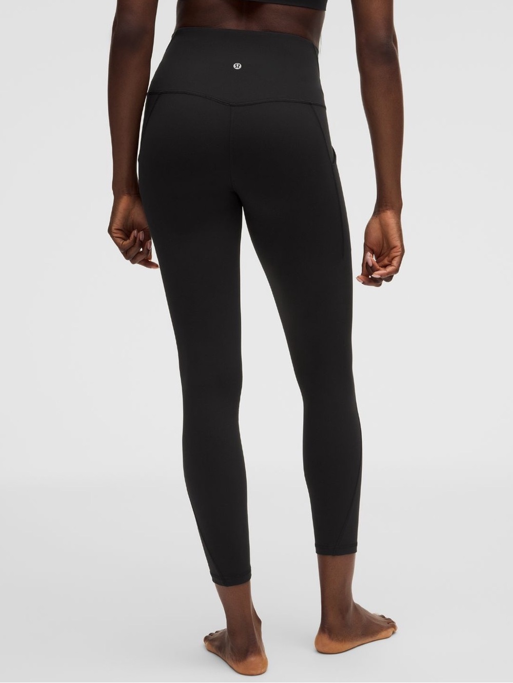 Lululemon Align High Rise leggings with pockets 25”, size 4, black color